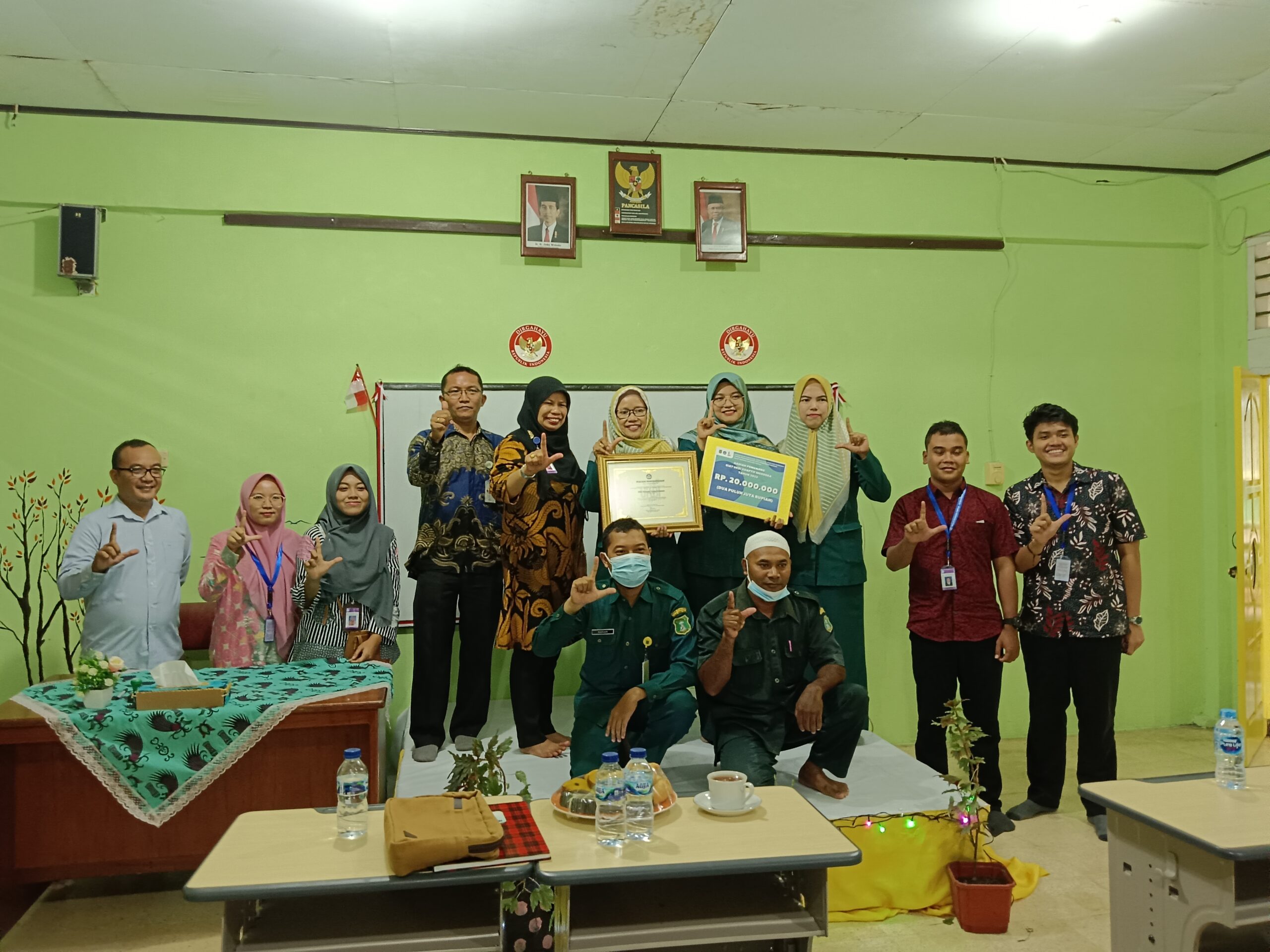 JUARA LOMBA GIAT UKBI ADAPTIF MERDEKA TINGKAT NASIONAL TAHUN 2022