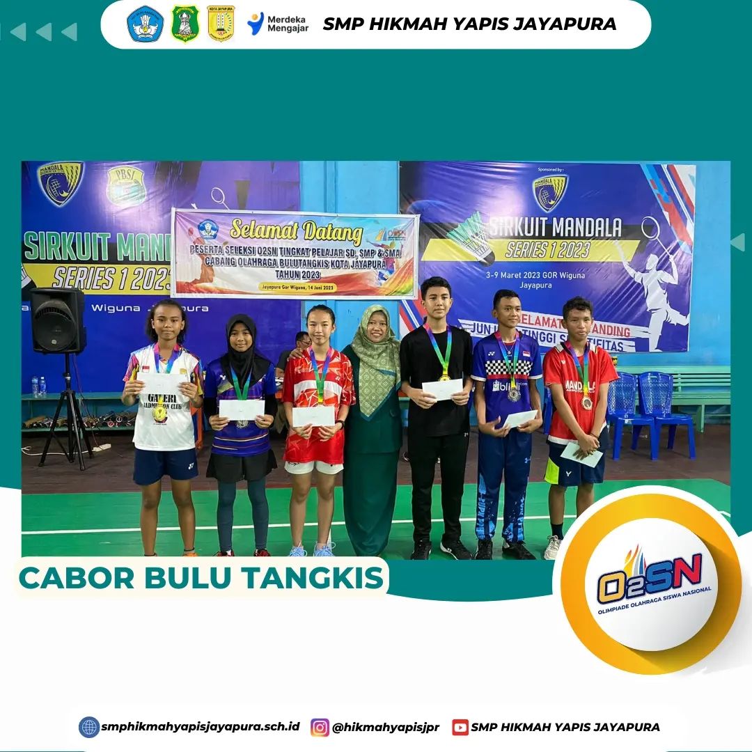 JUARA 2 BULU TANGKIS PUTRI