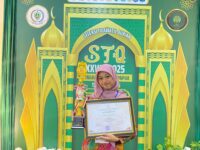 JUARA I QORI'AH TILAWAH ANAK PADA SELEKSI Tilawatil Qur'an Ke-XXVIII Tingkat Provinsi Papua 2025.