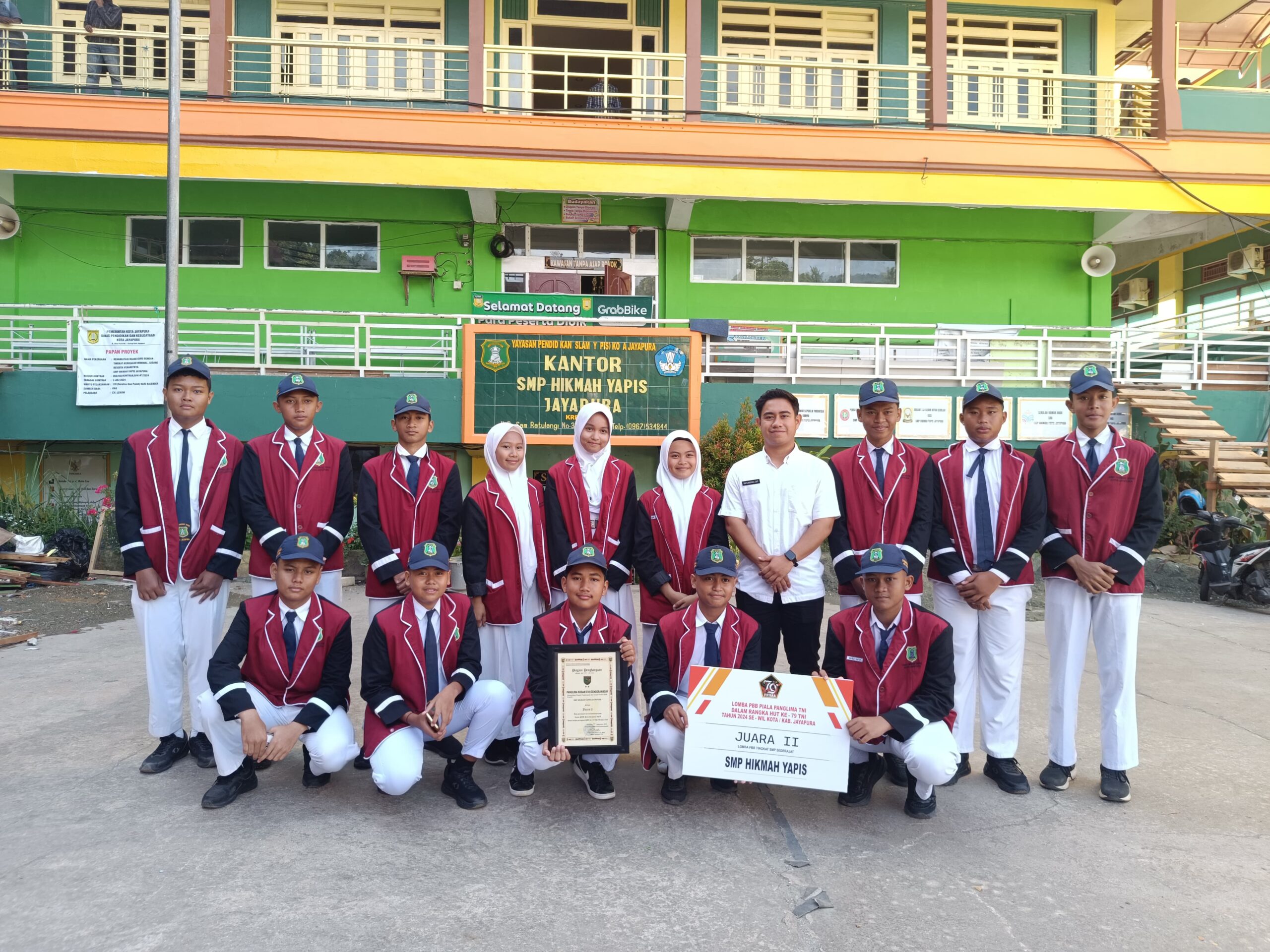 JUARA II LOMBA PBB TINGKAT SMP SEDERAJAT TAHUN 2024