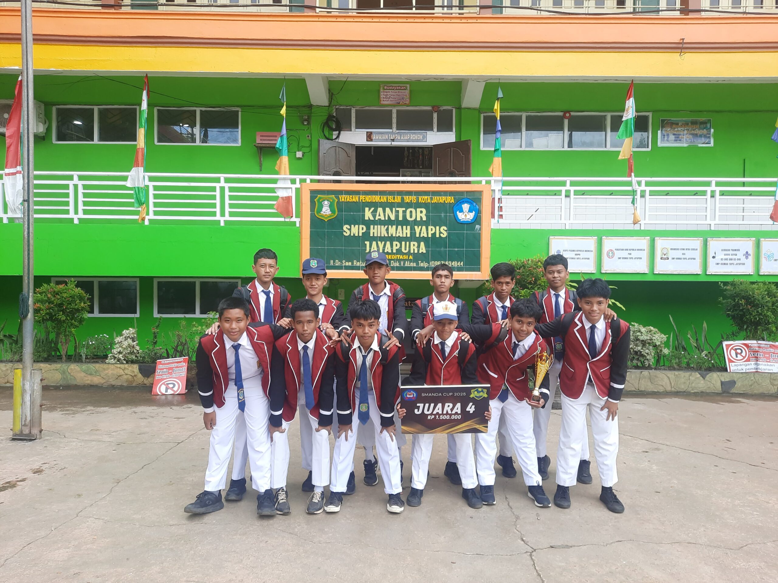 JUARA 4 SMANDA CUP TAHUN 2025