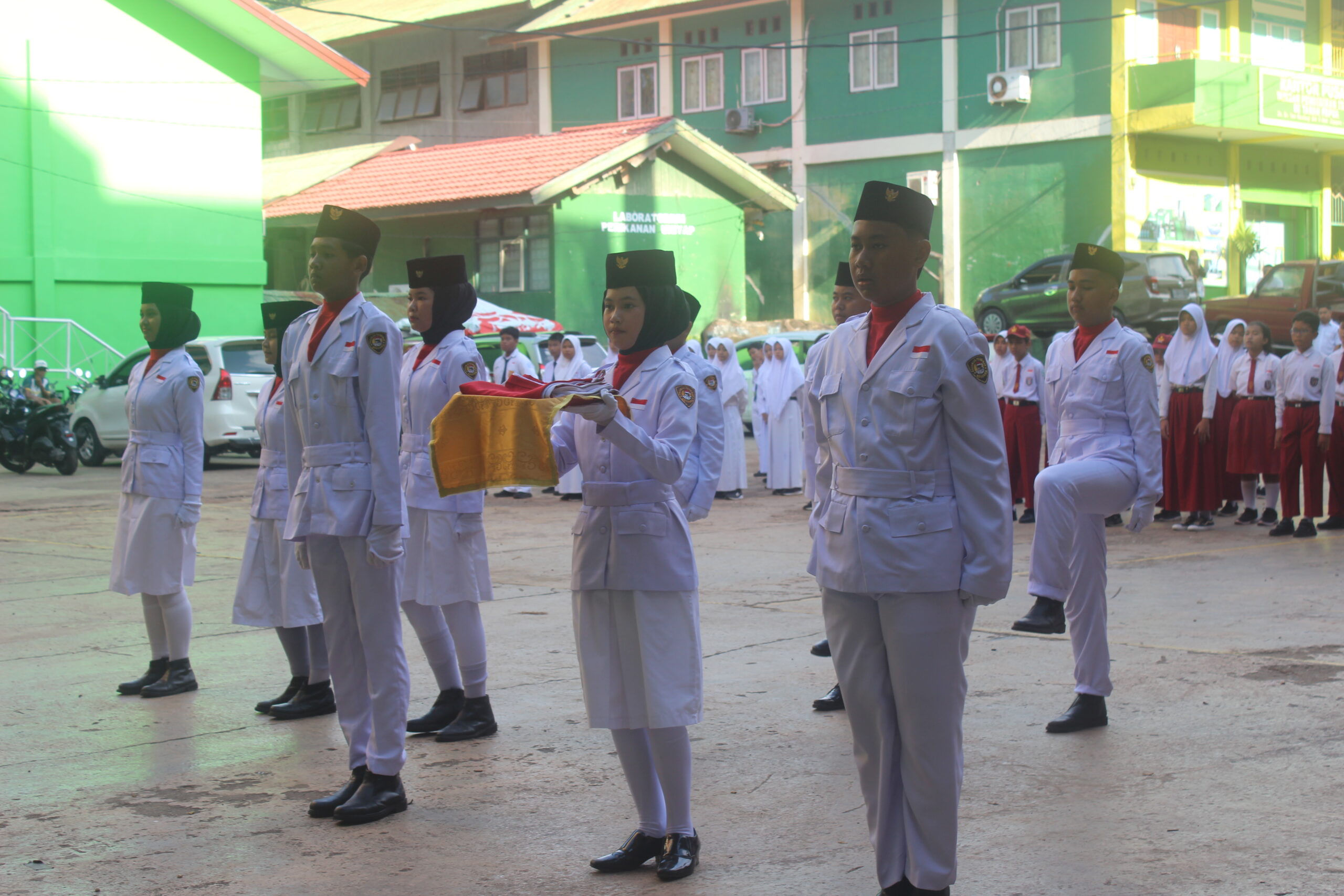 PASKIBRA SMP HIKMAH YAPIS JAYAPURA